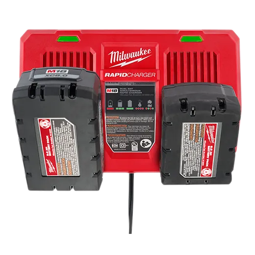 Milwaukee M18 Dual Bay Simultaneous Rapid Charger