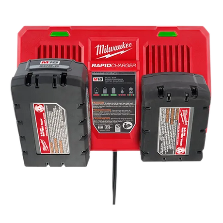 Milwaukee M18 Dual Bay Simultaneous Rapid Charger