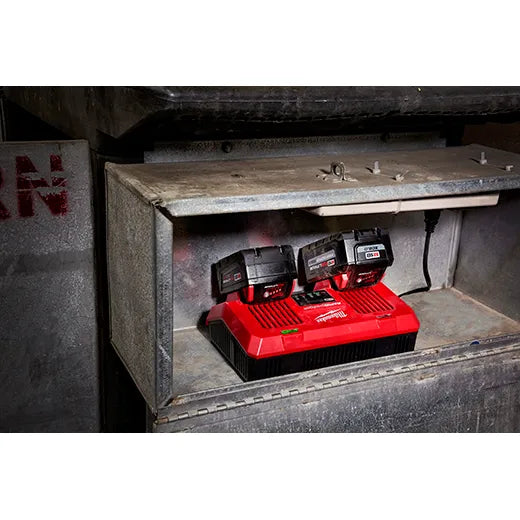 Milwaukee M18 Dual Bay Simultaneous Rapid Charger