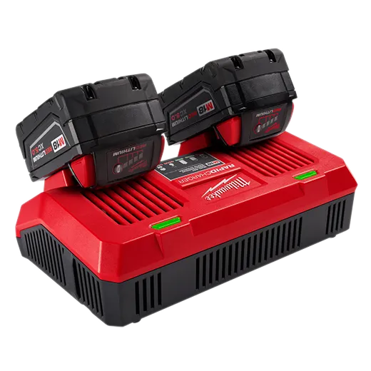 Milwaukee M18 Dual Bay Simultaneous Rapid Charger