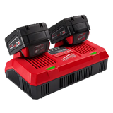 Milwaukee M18 Dual Bay Simultaneous Rapid Charger