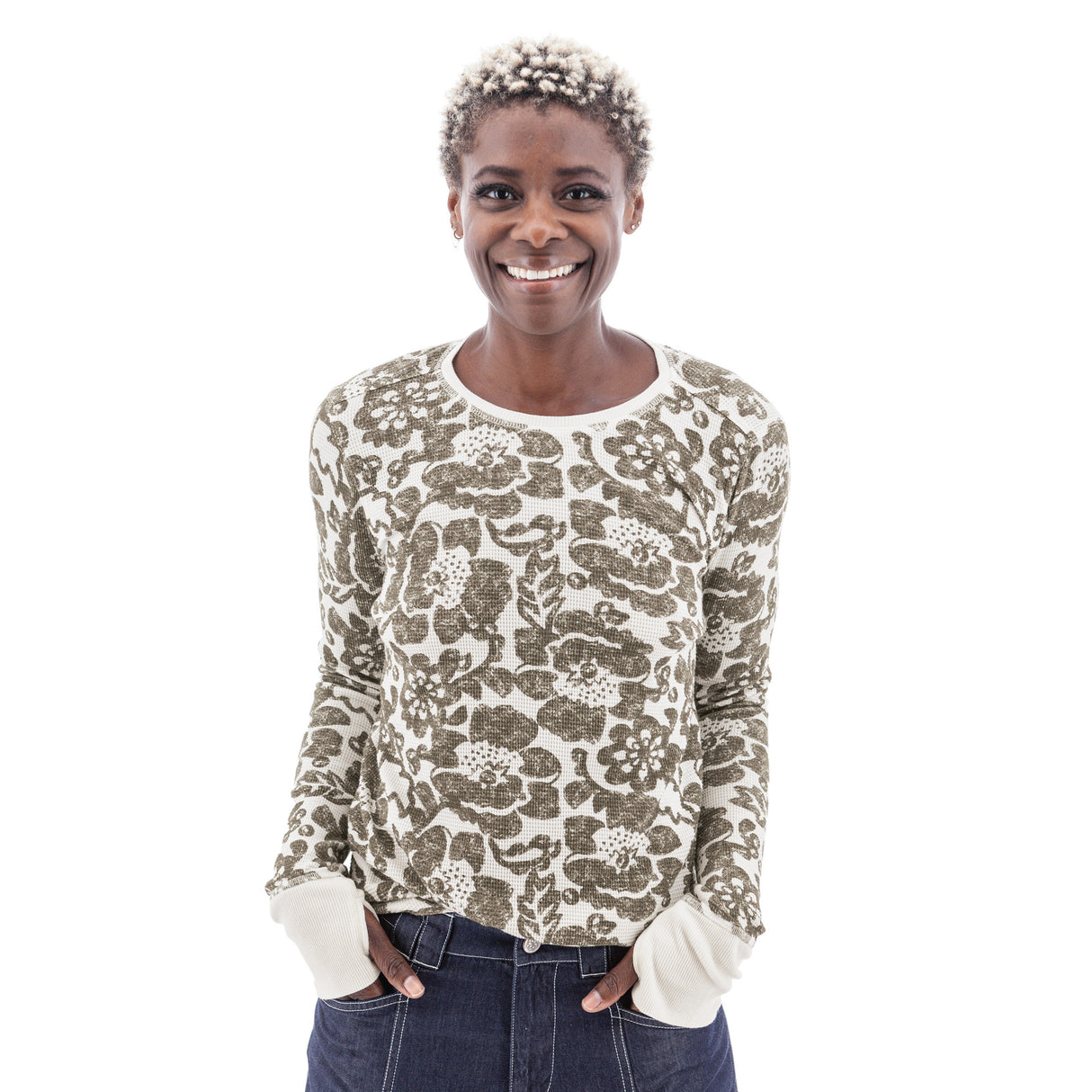 Aventura Womens Sylvan Thermal Top Dusky green