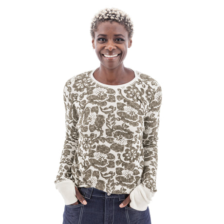 Aventura Womens Sylvan Thermal Top Dusky green