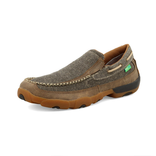 Twisted X Men's Slip-On Driving Moc Brown/Dust