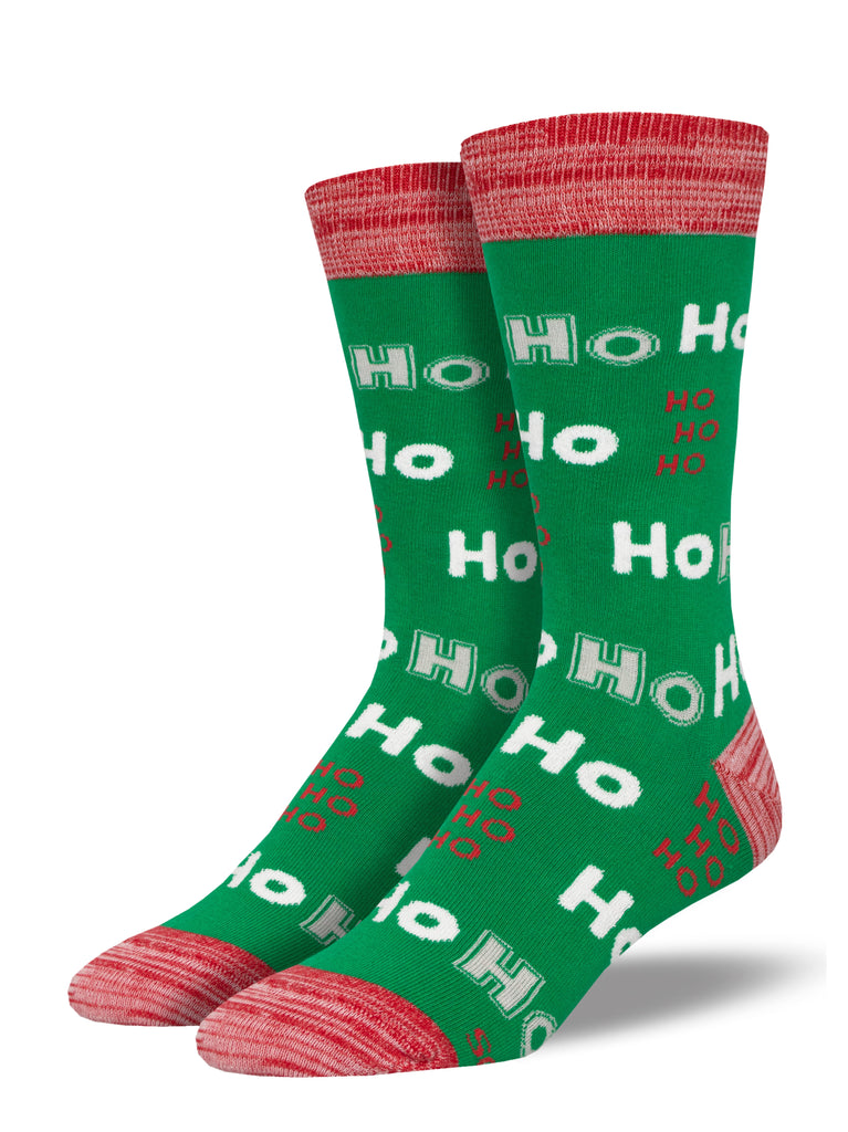 Socksmith Ho Ho Ho - Cotton Crew Socks