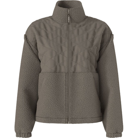 The North Face Womens Cabin Fleece Full Zip Mocha brown