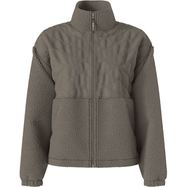 The North Face Womens Cabin Fleece Full Zip Mocha brown
