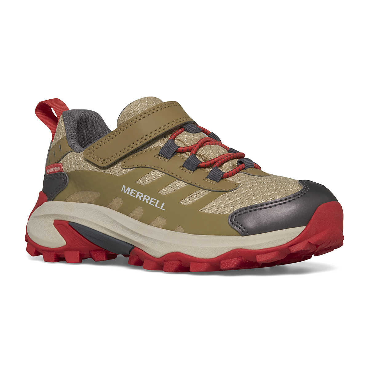 Merrell Kid's Moab Speed 2 Low A/C Waterproof Shoe - Coyote Coyote