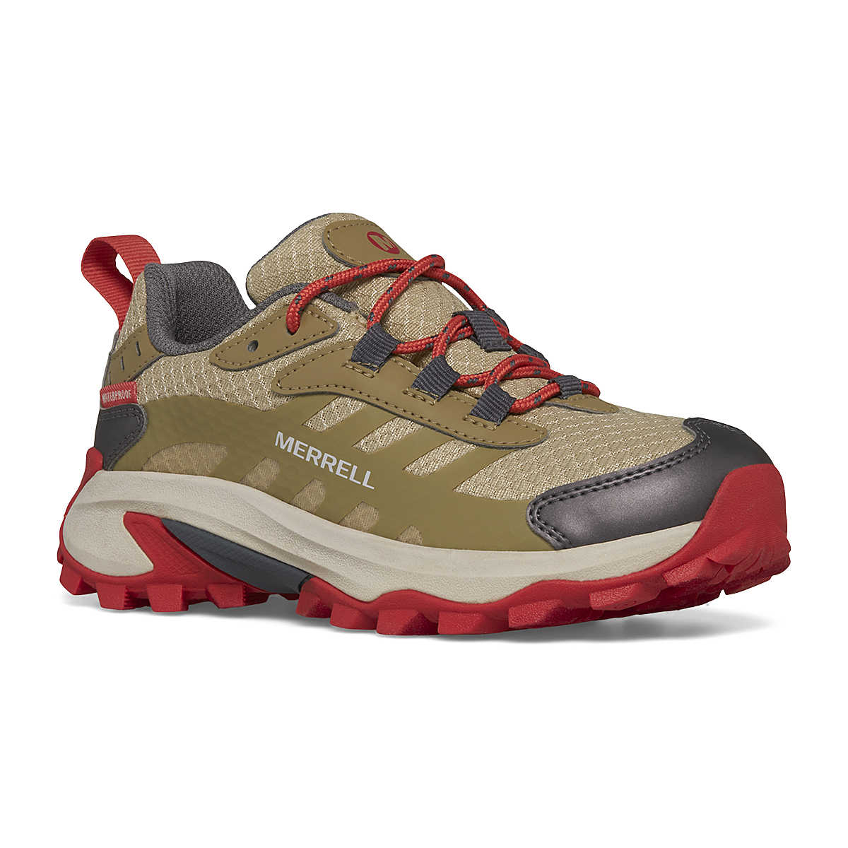 Merrell Big Kid's Moab Speed 2 Low Waterproof Shoe - Coyote Coyote