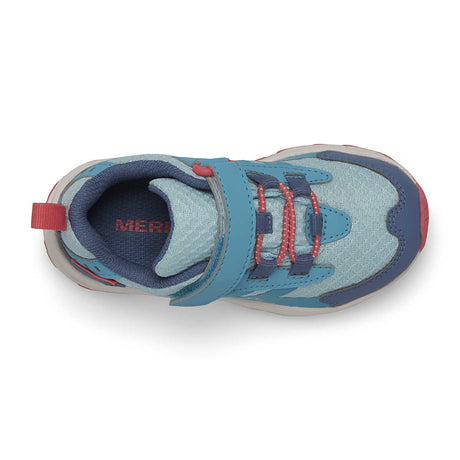 Merrell Childrens' Moab Speed 2 Low A/C Waterproof Shoe - Turquoise/Coral Turquoise/Coral