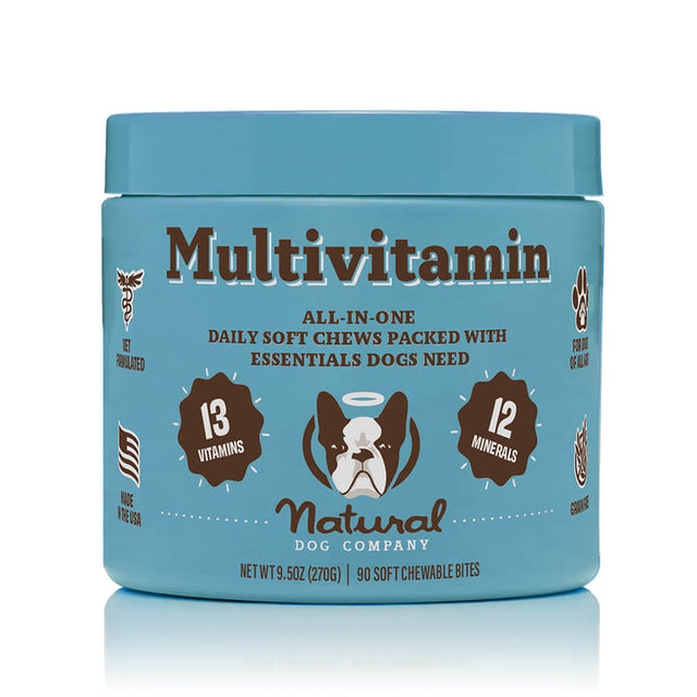 Natural Dog Company Multivitamin Supplement - 90 Chews