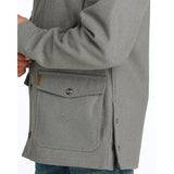 Cinch Men's Lined Wooly Ranch Coat - Grey Grey