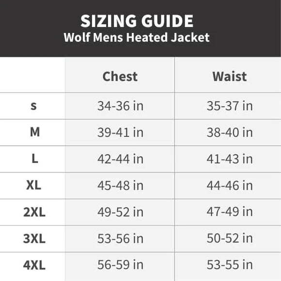 Gobi Heat Men's Wolf Heated Jacket (3-Zone)