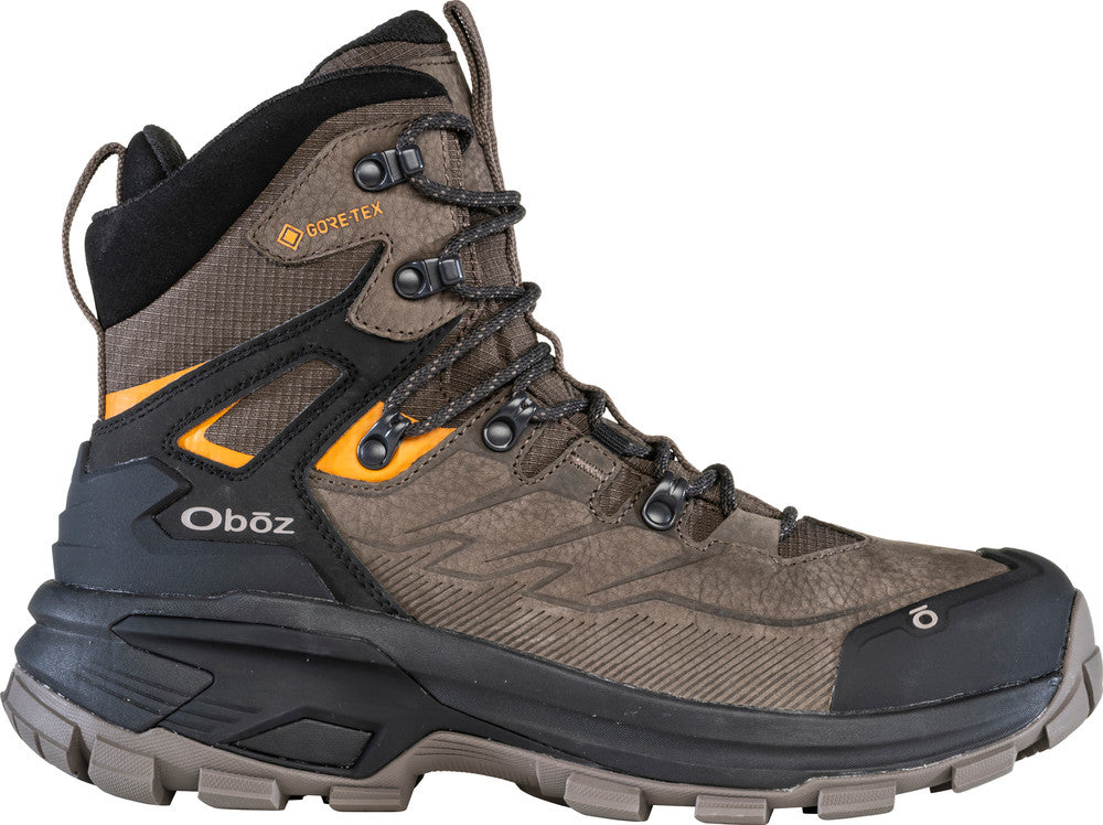 Oboz Footwear Mens Bridger Ridge Mid GTX Waterproof Boot - Classic Brown Classic Brown /  / MEDIUM