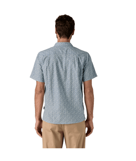 Patagonia M's Back Step Shirt - Mountain Breeze / Still Blue