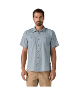 Patagonia M's Back Step Shirt - Mountain Breeze / Still Blue
