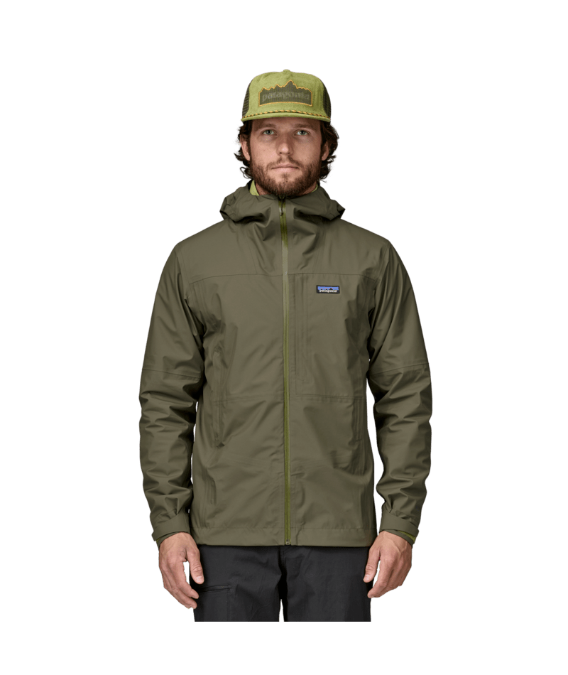 Patagonia M's Boulder Fork Rain Jacket - Basin Green