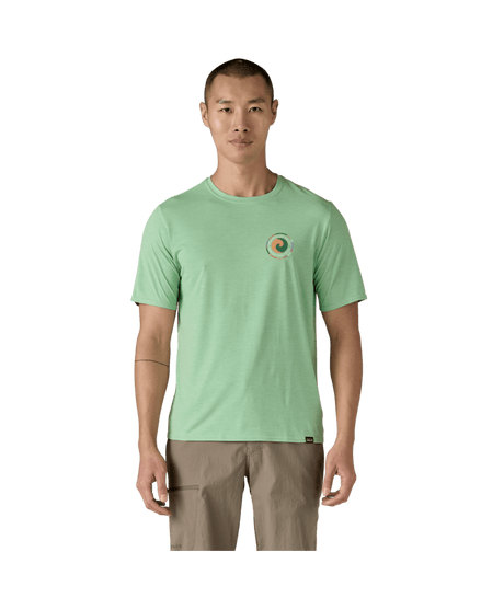 Patagonia M's Capilene Cool Daily Graphic Shirt - Unity Fitz / Rinsed Green X-Dye