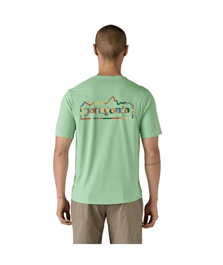 Patagonia M's Capilene Cool Daily Graphic Shirt - Unity Fitz / Rinsed Green X-Dye