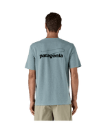 Patagonia M's Casting Logo Responsibili-Tee - Thermal Blue