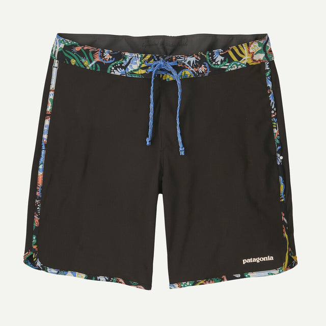 Patagonia M's Hydropeak Side Shore 18in. Boardshorts - Undersea / Black