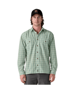 Patagonia M's Long Sleeve Island Hopper Shirt - Dipper / Rinsed Green