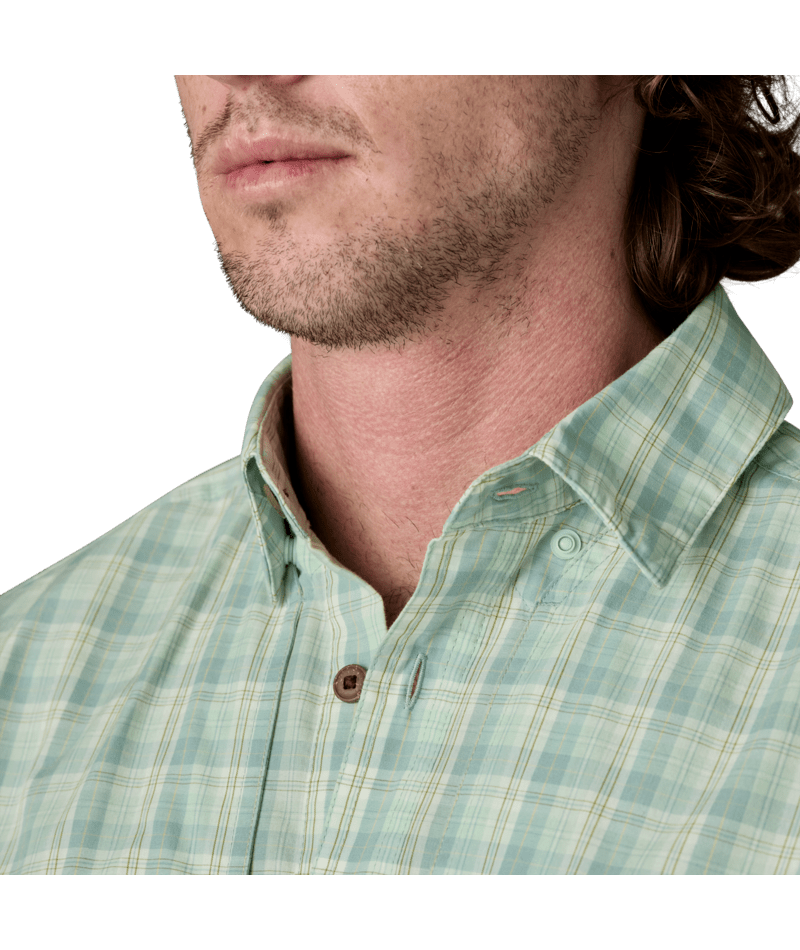 Patagonia M's Long Sleeve Island Hopper Shirt - Dipper / Rinsed Green