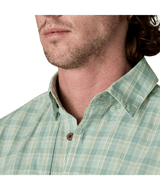 Patagonia M's Long Sleeve Island Hopper Shirt - Dipper / Rinsed Green