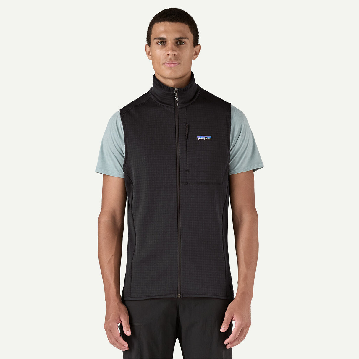 Patagonia M's R1 Fleece Vest - Black