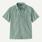 Patagonia M's Short Sleeve Self-Guided Sun Shirt - Thermal Blue