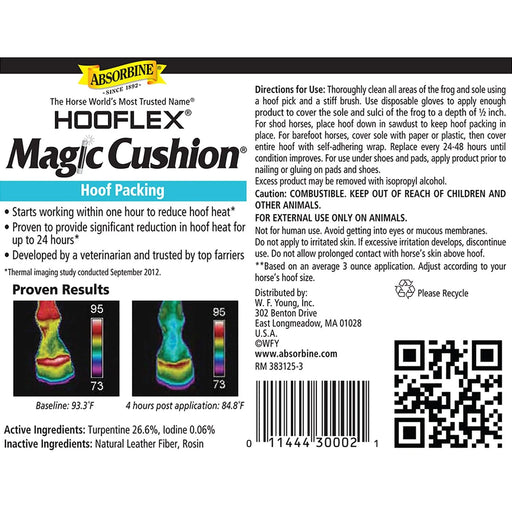 Absorbine Hooflex Magic Cushion Hoof Packing - 28lb.
