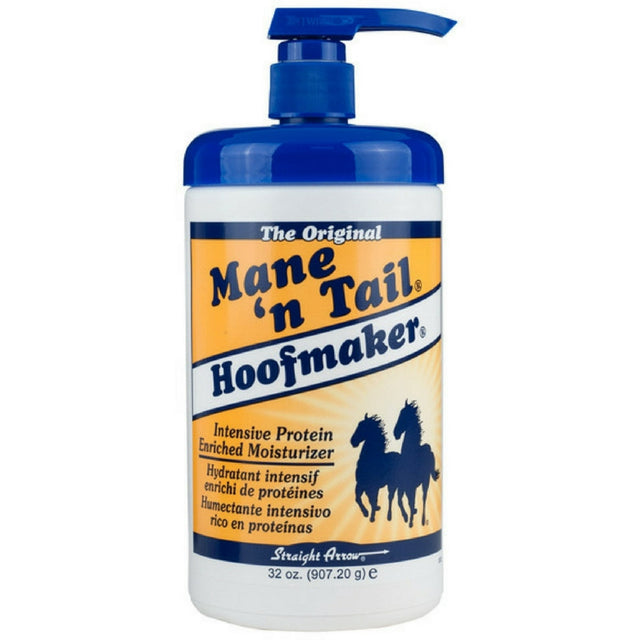 Mane n' Tail Hoofmaker Hand & Nail Lotion with Biotin & Collagen with Pump - 32oz.