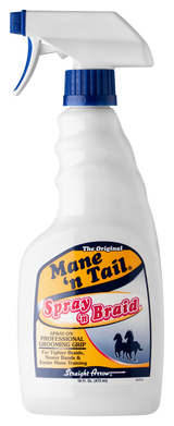 Mane n' Tail Spray 'n Braid for Tighter Braids - 4oz. / 16oz.