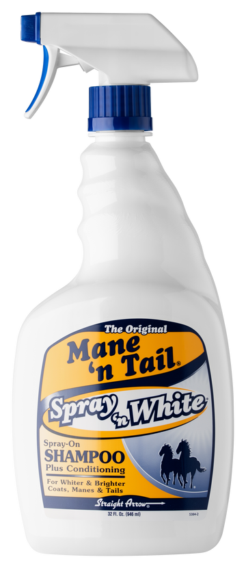 Mane n' Tail Spray 'n White Whitening Shampoo - 4oz. / 32oz.