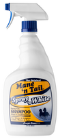 Mane n' Tail Spray 'n White Whitening Shampoo - 4oz. / 32oz.