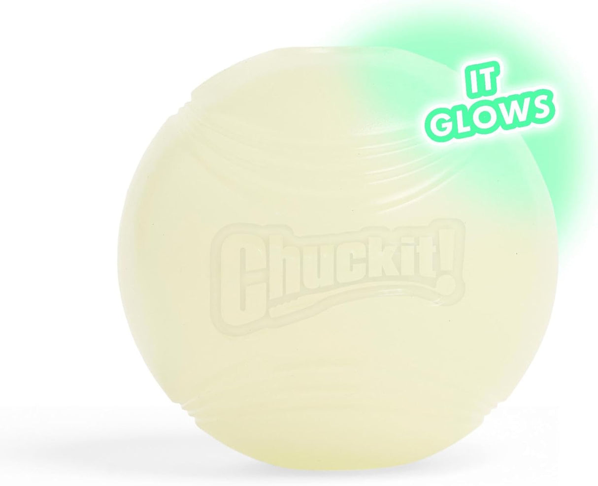 Chuckit! Max Glow Ball Dog Toy - Small / Medium / Large / X-Large