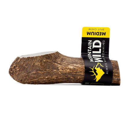 Mountain Wild Pet Split Antler Chews - Medium / Large / X-Large / Single