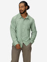 Marmot Mens AirExchange Long Sleeve Collared Shirt UPF 40 - Agate Green Agate Green