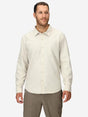 Marmot Mens AirExchange Long Sleeve Collared Shirt UPF 40 - Birch Bark Birch Bark