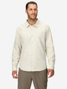 Marmot Mens AirExchange Long Sleeve Collared Shirt UPF 40 - Birch Bark Birch Bark