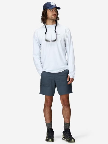 Marmot Mens AirExchange Shorts 7in UPF 40 - Thunderhead