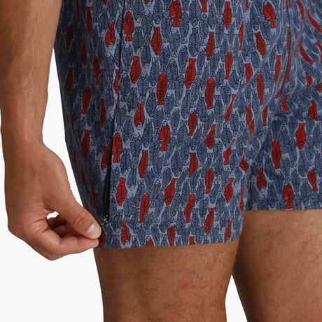 Royal Robbins Mens All In Short - Algae Fish Print