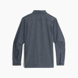 Royal Robbins Mens Amp Lite II Long Sleeve - Deep Blue Heather