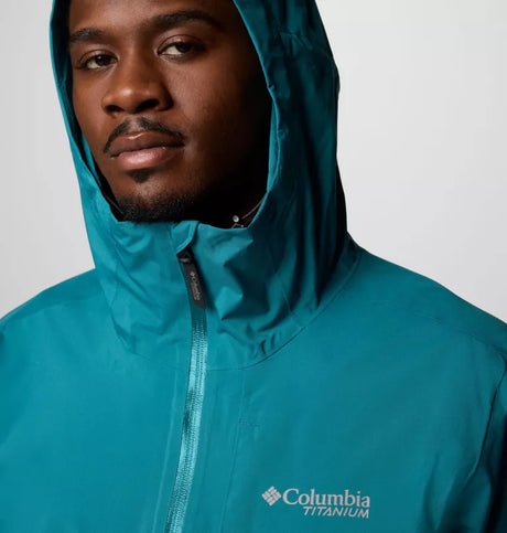 Columbia Mens Ampli-Dry II Shell - River Blue