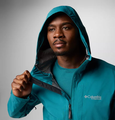 Columbia Mens Ampli-Dry II Shell - River Blue