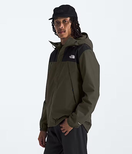 The North Face Mens Antora Jacket - New Taupe Green / TNF Black