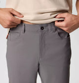 Columbia Mens Black Mesa 5 Pocket Chino Pants - City Grey
