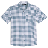 Outdoor Research Mens Blackbird Short Sleeve Shirt - Cenote Plaid