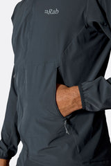 Rab Mens Borealis Hooded Jacket - Tuscan Red