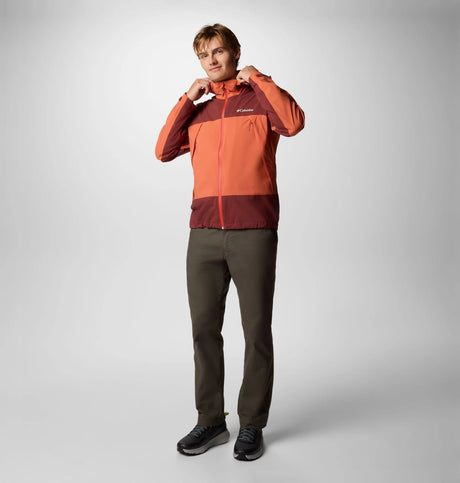 Columbia Mens Boulder Falls Jacket - Tuscan / Spice